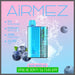 Airmez 10000 Disposable Vape 50Mg Blue Razz Ice / 1 Device Disposable