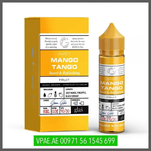 Basix Series - Mango Tango 60ML OV Store Arab Emirates  GLAS BASIX