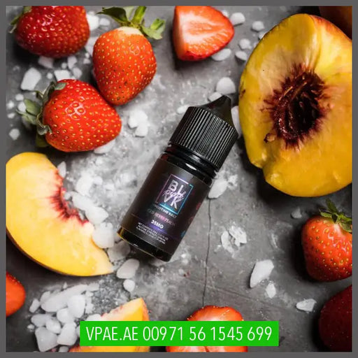 BLVK Iced Berry Peach Nicotine Salt 30ML OV Store Arab Emirates  BLVK