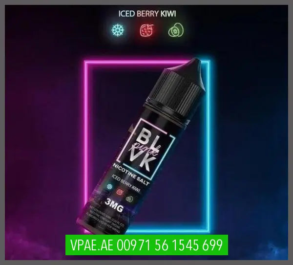 BLVK JUICE PINK ICED BERRY KIWI 60ML OV Store Arab Emirates  BLVK