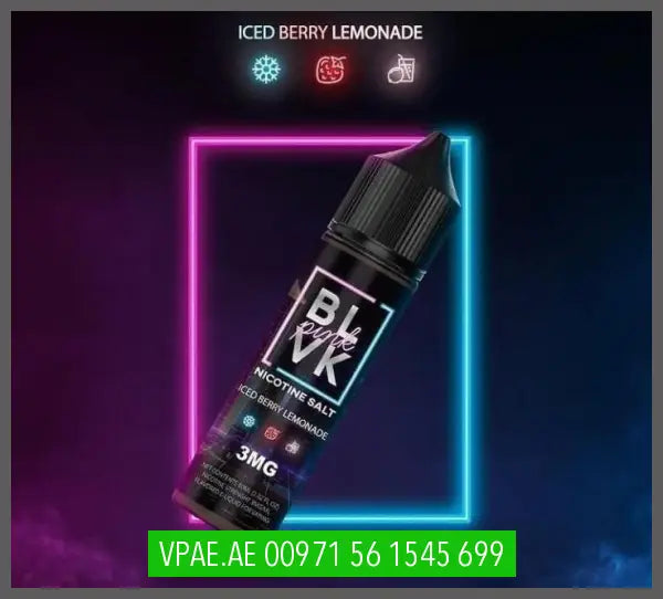 BLVK JUICE PINK ICED BERRY LEMONADE 60ML OV Store Arab Emirates  BLVK