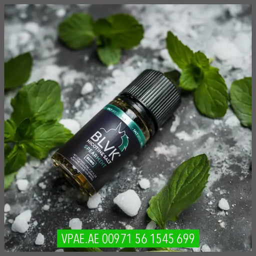 BLVK Spearmint Nicotine Salt 30ML OV Store Arab Emirates  BLVK