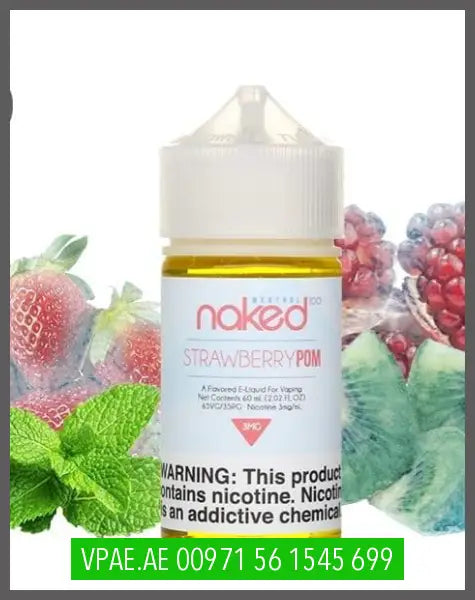 Brain Freeze / Strawberry POM by Naked 100 50ML OV Store Arab Emirates  Naked