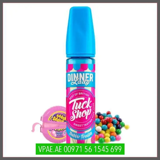 BUBBLE TROUBLE – TUCK SHOP BY DINNER LADY 60ML OV Store Arab Emirates  DINNER LADY