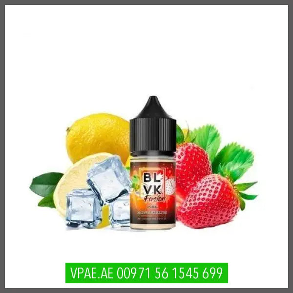 CITRUS STRAWBERRY ICE SALT BY BLVK FUSION 30ML OV Store Arab Emirates  BLVK