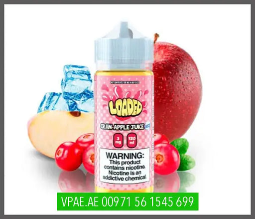 Cran-Apple Iced By Loaded E-Liquid 120Ml