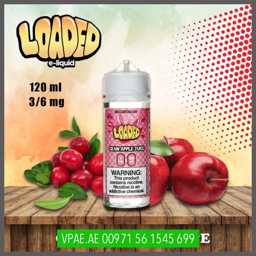 Cran Apple Juice By Loaded 120Ml E - Liquid