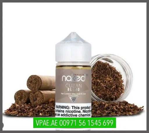 Cuban Blend - Naked 100 Tobacco E Liquid 60Ml E-Liquid