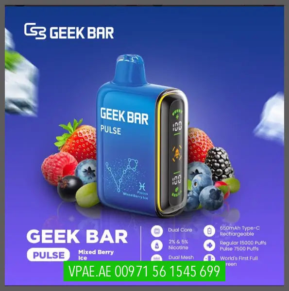 Geek Bar Pulse 15000 Disposable Vape Disposable