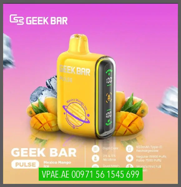 Geek Bar Pulse 15000 Disposable Vape Disposable