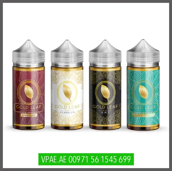 GOLD LEAF SERIES E-JUICE 100ML OV Store Arab Emirates  GOLD LEAF