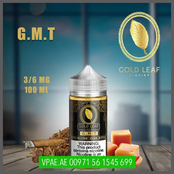 GOLD LEAF SERIES E-JUICE 100ML OV Store Arab Emirates  GOLD LEAF