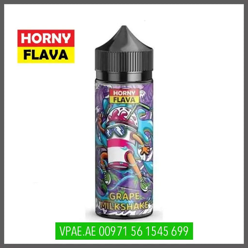 Horny Lava Grape Milkshake 100ML OV Store Arab Emirates  Horny