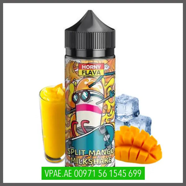 Horny Lava Split Mango Milkshake 100ML OV Store Arab Emirates  Horny