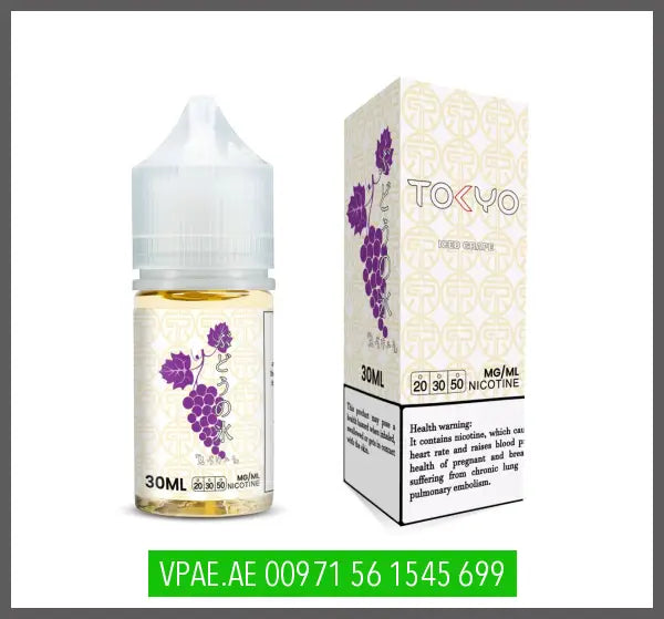 ICE GRAPE SALT SALT BY TOKYO EJUICE 30ML OV Store Arab Emirates  Tokyo