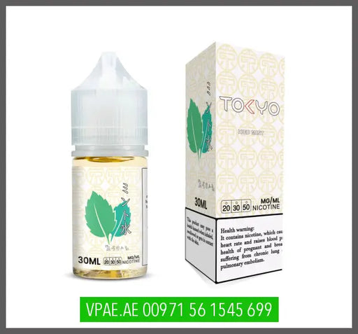 ICE MINT SALT BY TOKYO EJUICE 30ML OV Store Arab Emirates  Tokyo