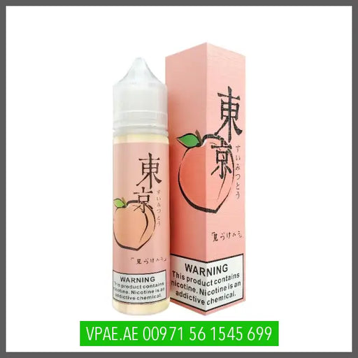 ICE PEACH E-JUICE BY TOKYO EJUICE 60ML OV Store Arab Emirates  Tokyo