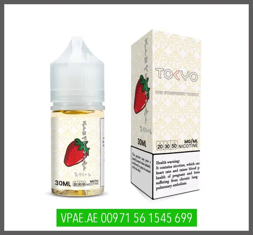 ICE STRAWBERRY YAKULT SALT SALT BY TOKYO EJUICE 30ML OV Store Arab Emirates  Tokyo