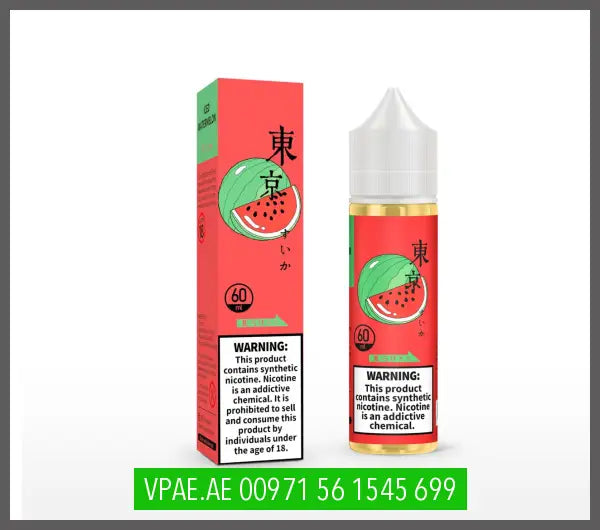 ICE WATERMELON FRUIT E-JUICE BY TOKYO EJUICE 60ML OV Store Arab Emirates  Tokyo