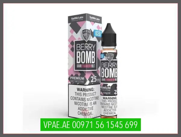 ICED VGOD Berry Bomb SaltNic 30ML OV Store Arab Emirates  VGOD