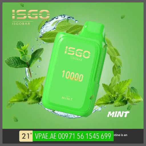 ISGOBAR DISPOSABLE 10000 PUFFS 5% OV Store Arab Emirates  I S G O