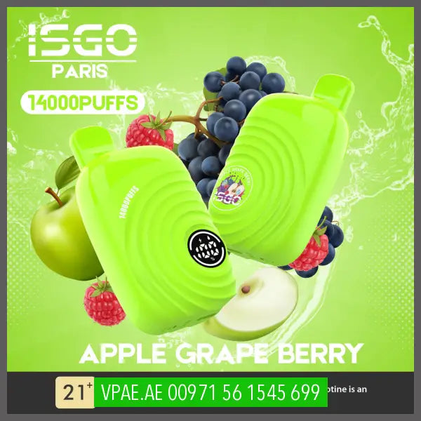 Isgo Paris 14000 Puffs Disposable Vape Disposable