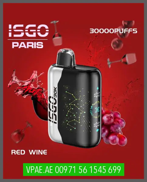 ISGO PARIS 30,000 PUFFS 50MG UAE VAPE STORE (vpae.ae) UAE VAPE STORE (vpae.ae)