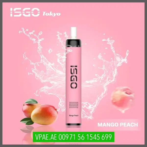 ISGO TOKYO 4000 PUFFS DISPOSABLE OV Store Arab Emirates  I S G O