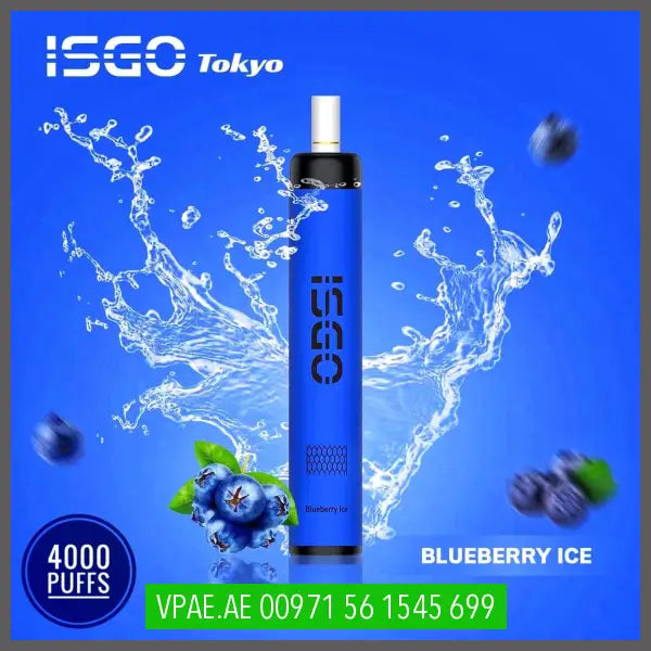 ISGO TOKYO 4000 PUFFS DISPOSABLE OV Store Arab Emirates  I S G O