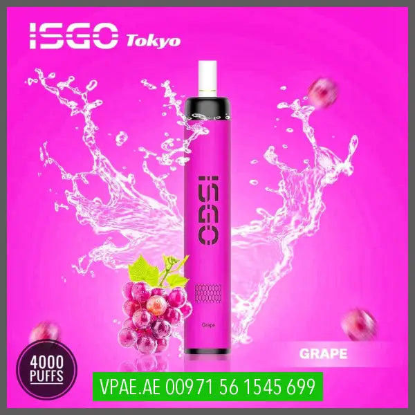 ISGO TOKYO 4000 PUFFS DISPOSABLE OV Store Arab Emirates  I S G O