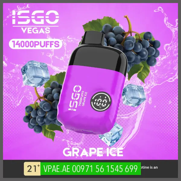 Isgo Vegas 14000 Puffs Disposable Vape 20Mg