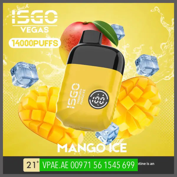 Isgo Vegas 14000 Puffs Disposable Vape 20Mg