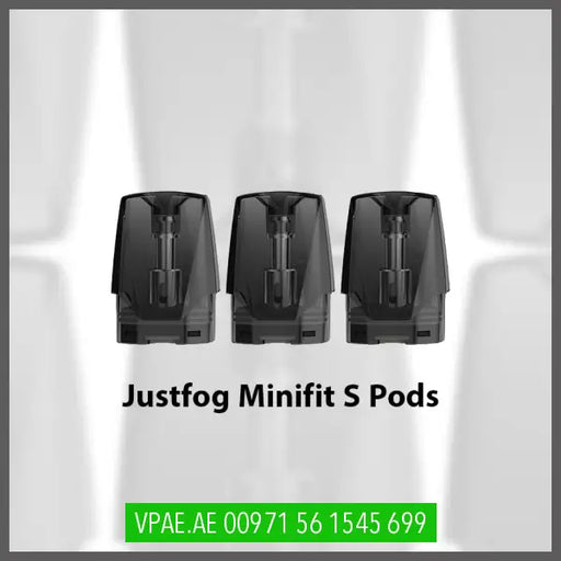 Justfog Minifit S replacement pods 3PCS OV Store Arab Emirates  JUSTFOG