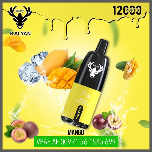 KALYAN Disposable Vape 12000 Puffs UAE VAPE STORE (vpae.ae) KALYAN