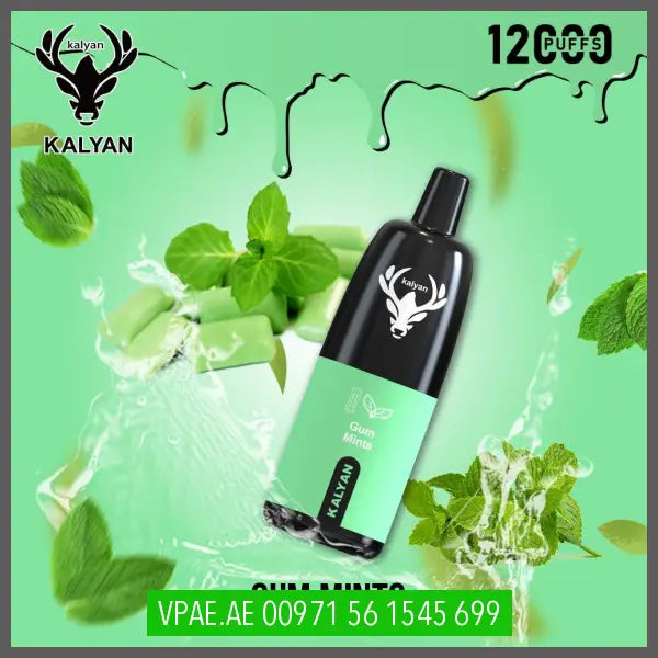 KALYAN Disposable Vape 12000 Puffs UAE VAPE STORE (vpae.ae) KALYAN