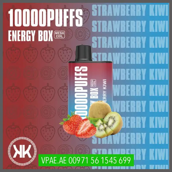 KK Energy Box 10000 Puffs Disposable 5% OV Store Arab Emirates  KK