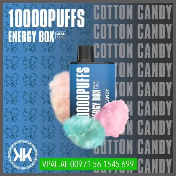 KK Energy Box 10000 Puffs Disposable 5% OV Store Arab Emirates  KK