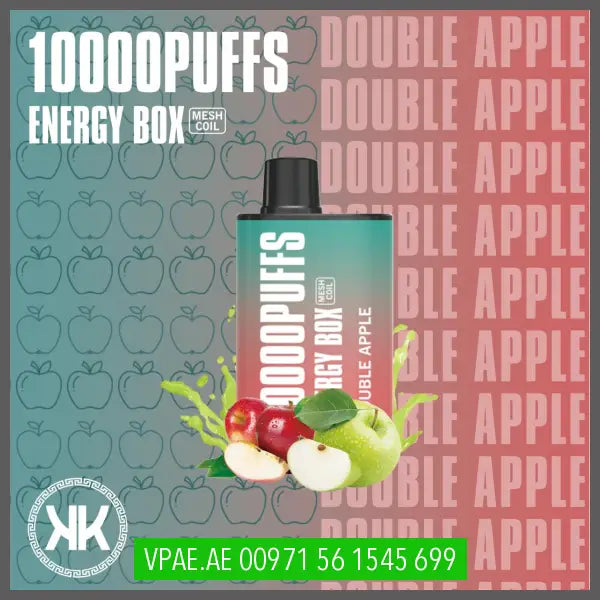 KK Energy Box 10000 Puffs Disposable 5% OV Store Arab Emirates  KK