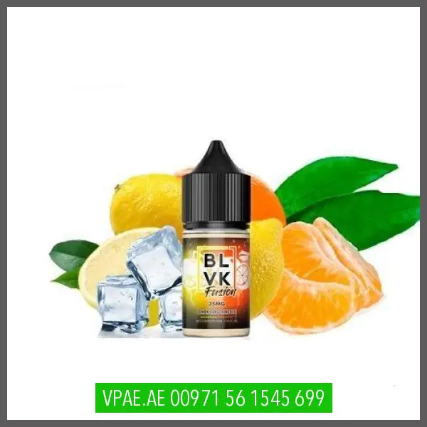 LEMON TANGERINE ICE SALT BY BLVK FUSION 30ML OV Store Arab Emirates  BLVK