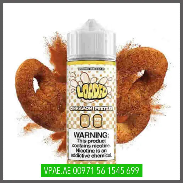 LOADED CINNAMON PRETZEL 120ML OV Store Arab Emirates  Loaded