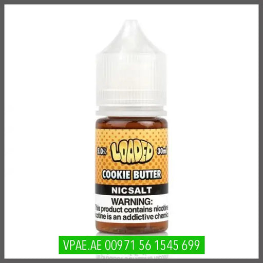 LOADED SALTS - COOKIE BUTTER BY RUTHLESS VAPORS - 30ML OV Store Arab Emirates  Loaded