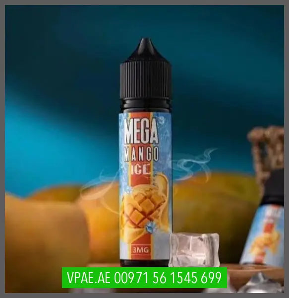 Mega Mango Ice Ejuice 60ML OV Store Arab Emirates  mega