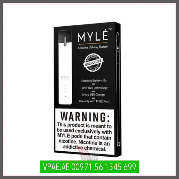 MYLE Device Kit -Micro USB Charger OV Store Arab Emirates  MYLÈ VAPOR