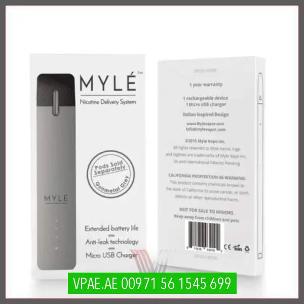 MYLE Device Kit -Micro USB Charger OV Store Arab Emirates  MYLÈ VAPOR