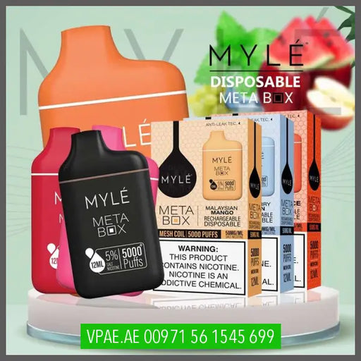 Mylé Meta Box Disposable Device 5000Puffs Disposable