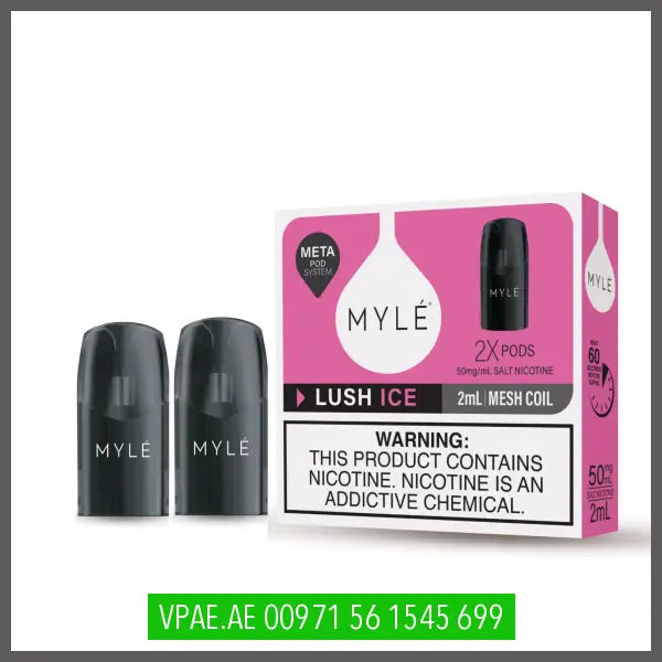 Myle Meta Replcamnt Pods Lush Ice Replacement Pod