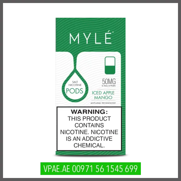 MYLE V4 Replacement Flavor Pods  pack of 4 OV Store Arab Emirates  MYLÈ VAPOR