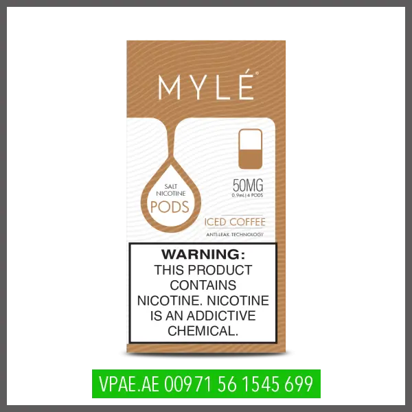 MYLE V4 Replacement Flavor Pods  pack of 4 OV Store Arab Emirates  MYLÈ VAPOR