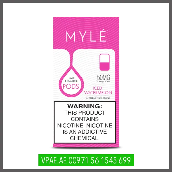 MYLE V4 Replacement Flavor Pods  pack of 4 OV Store Arab Emirates  MYLÈ VAPOR