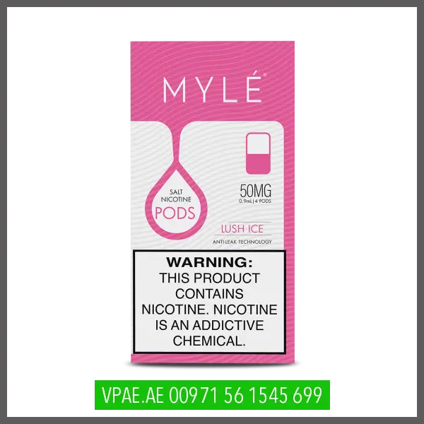 MYLE V4 Replacement Flavor Pods  pack of 4 OV Store Arab Emirates  MYLÈ VAPOR